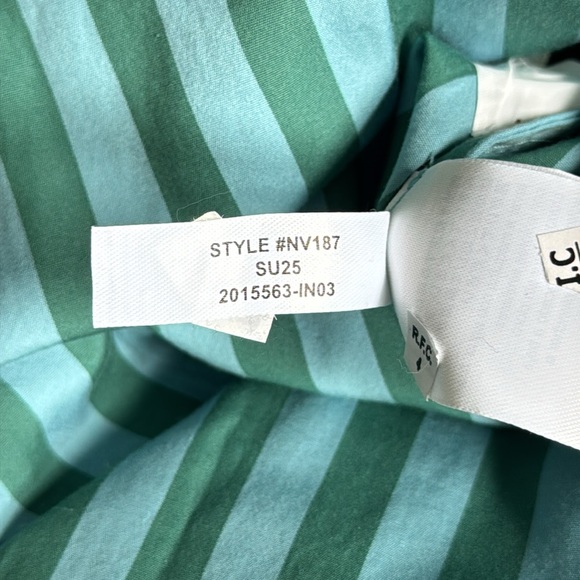 nwt madewell boxy button up shirt in stripe - Picture 10 of 10